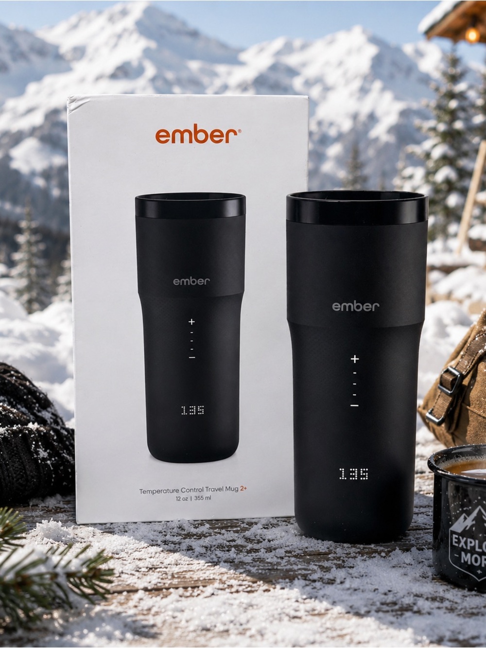 Ember Temperature Control Travel Mug - Black